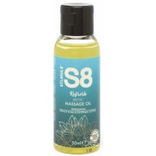 Stimul8 S8 Massage Oil French Plum & Egyptian Cotton 50 ml