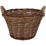 Nohel Garden Koš hospodářský akátový tmavě hnědý 47x30cm – Hledejceny.cz