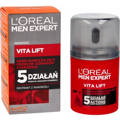 L'Oréal Men Expert Vita Lift 5 hydratační krém proti stárnutí pleti 50 ml – Zbozi.Blesk.cz