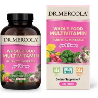 Dr.Mercola Multivitamín pro ženy Daily packs 240 tablet – Zbozi.Blesk.cz