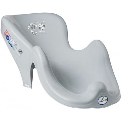 Tega Koupací lehátko plast SOVIČKA ŠEDÉ – Zboží Mobilmania