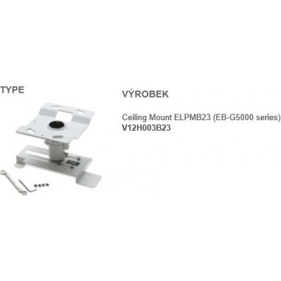 EPSON Ceiling Mount (ELPMB23) V12H003B23 – Hledejceny.cz