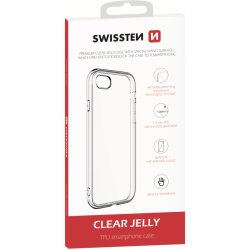 Pouzdro SWISSTEN CLEAR JELLY APPLE IPHONE 7/8/SE 2020 čiré