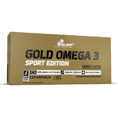 Olimp Gold Omega 3 Sport Edition - 120 kapslí