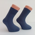 TREPON české bavlněné Dětské ponožky BENIK jeans modré – Zboží Mobilmania