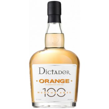 Dictador Orange 100 Months Aged 40% 0,7 l (holá láhev)