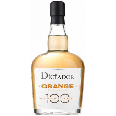 Dictador Orange 100 Months Aged 40% 0,7 l (holá láhev) – Zbozi.Blesk.cz
