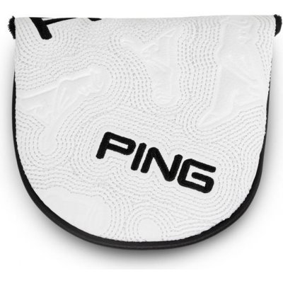 Ping Icon Putter Mallet 251 headcover bílý – Zboží Dáma