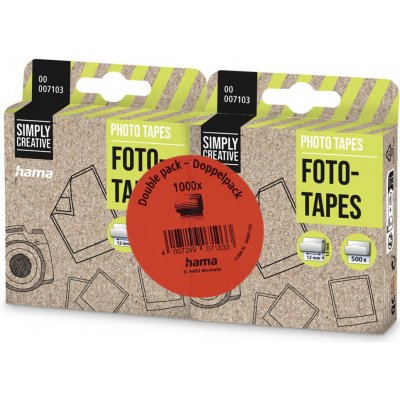 Hama podlepky 2x 500ks Double Pack – Zboží Živě