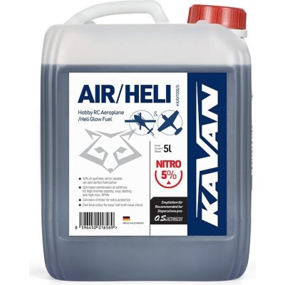 Kavan Air/Heli 5% nitro 5 litrů – Zboží Mobilmania