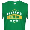 Pánské Tričko Bezvatriko tričko Nejlepší strejda na světě zelená