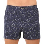 Gina pánské trenky volné šité s potiskem 75201P lékořice žlutá – Zboží Dáma