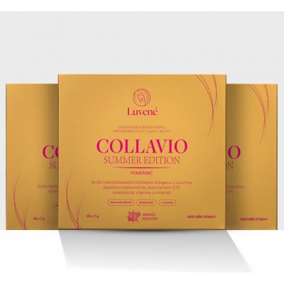 Luvené Kolagen drink Collavio Summer Edition 3 x 30 sáčků Pomeranč – Hledejceny.cz