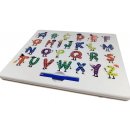 MagPad Magnetická kreslící tabulka zábavná abeceda