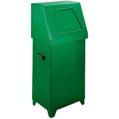 HTI Odpadkový koš s klapkou zelený 70 l MC-5220-2