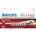 Philips Power Alkaline AAA 12ks LR03P12W/10 – Zboží Živě