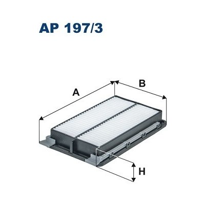 Vzduchový filtr Filtron AP 197/3 – Hledejceny.cz