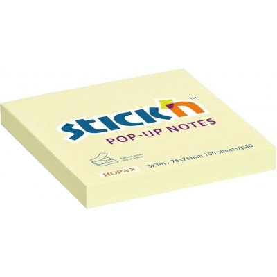 Generic Bloček samolepicí Z Hopax 76x76 mm, žlutý, 100 lístků – Hledejceny.cz