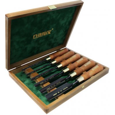 Narex Bystřice Sada dutých dlát 8,10,12,16,20,26mm PREMIUM WOOD LINE PLUS 853300 – Zboží Dáma