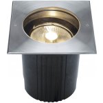 SLV DASAR ES111 ctvercova ocel 230V GU10 75W IP67 – Hledejceny.cz