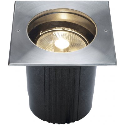 SLV DASAR ES111 ctvercova ocel 230V GU10 75W IP67 – Hledejceny.cz
