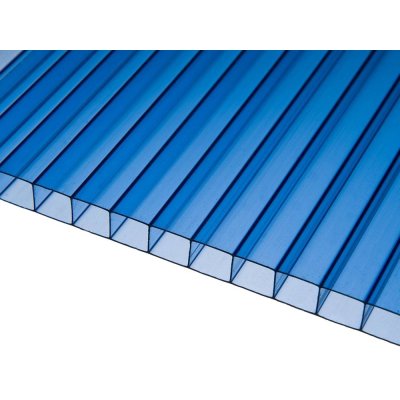 Exolon Komůrkový polykarbonát 2/10 2100 x 6000 mm modrý 1 ks – Sleviste.cz