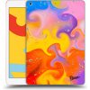 Pouzdro na tablet Picasee silikonový průhledný obal pro Apple iPad 10.2 2019 7. gen Bubbles