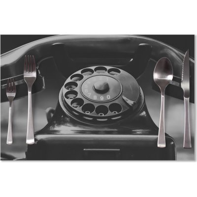 Sablio prostírání Starý telefon 40x30cm – Hledejceny.cz