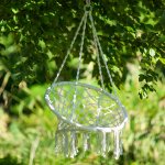 Závěsné křeslo Čapí hnízdo Ecru PATIO 47589 – Hledejceny.cz