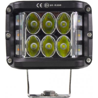 LED světlo hranaté bílé/oranžové, 60/30W , ECE R10, 180° – Hledejceny.cz
