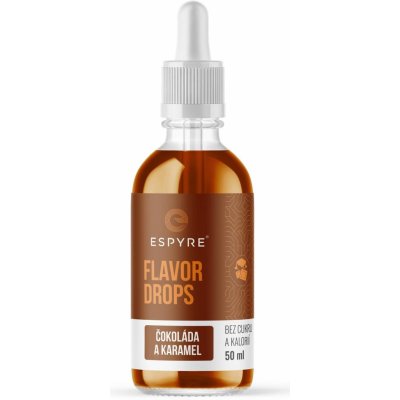 Espyre Flavor Drops Čokoláda a karamel 50 ml – Zboží Dáma