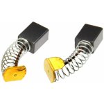 GEKO G85301 Náhradní uhlíky 10kusů pro úhlové brusky kartáček Ferm 6x8x10mm