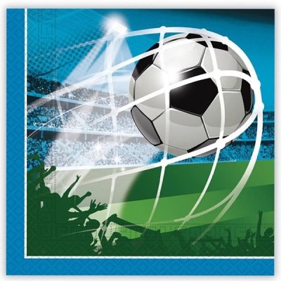 Procos Ubrousky papírové EKO Fotbal 20ks 33x33cm – Sleviste.cz