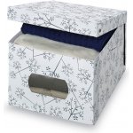 Domopak Úložný box s víkem Bon Ton XL šedý – Zboží Dáma
