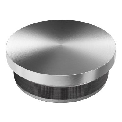 Hahn Steel Plochá záslepka pro trubku O42,4 x 2,0 mm, nízký čep, broušená, AISI 304 – Zbozi.Blesk.cz
