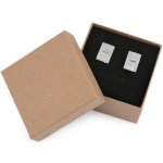 Manžetové knoflíky v dárkové krabičce Varianta: 2 platina, Balení: 1 krab. – Hledejceny.cz