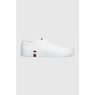 Tommy Hilfiger Corporate Leather bílé FM0FM04589 – Zbozi.Blesk.cz