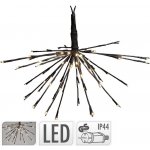 M.A.T. Group osvětlení 72LED pr.45cm 24ks ramen teplá BÍ ČER – Hledejceny.cz