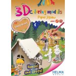 3D omalovánka A4 SET Perníková chaloupka – Zboží Dáma