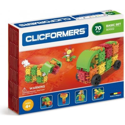 Clicformers stavebnice 70 ks – Zboží Mobilmania