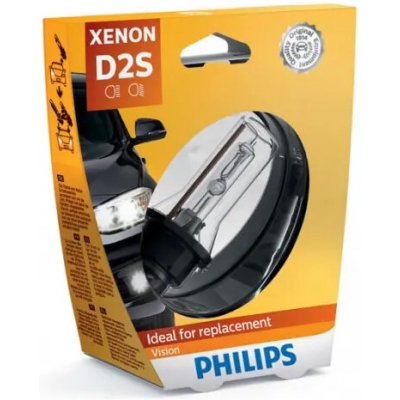 PHILIPS XENONOVÁ VÝBOJKA D2S 85122VIS1 – Hledejceny.cz