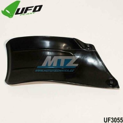 Kryt zadního tlumiče (zástěrka) KTM 125+250+300+380SX/EXC + 400+450+520EXC / 98-02 + 350+400+620-LC4 / 93-99 - barva černá UF3055 – Hledejceny.cz
