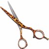 Kadeřnické nůžky PRO FEEL JAPAN LEOPARD C09-55 profesionální kadeřnické nůžky na vlasy 5,5'