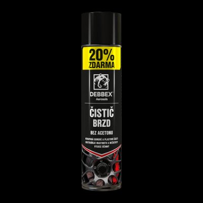 DEN BRAVEN Čistič brzd bez acetonu DEBBEX 500ml | Zboží Auto