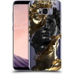 Pouzdro Picasee silikonové Samsung Galaxy S8 G950F - Black Gold čiré – Sleviste.cz
