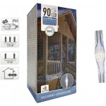 Euro Habitat LED rampouchové osvětlení 1,7 m - 90 LED, studená bílá, transparentní kabel – Hledejceny.cz