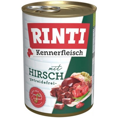 Rinti Kennerfleisch Zvěřina 12 x 400 g – Hledejceny.cz
