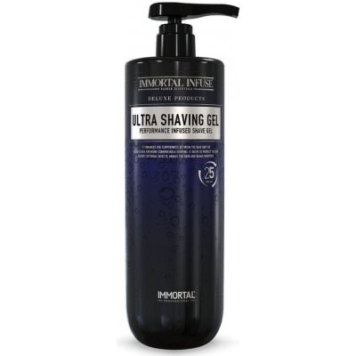 Immortal Infuse Ultra Shaving Gel profesionální gel na holení Ultra Slick 1000 ml – Zboží Dáma