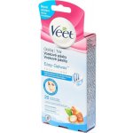 Veet voskové pásky s proužkem na obličej pro ciltivou pleť 20 ks – Zboží Dáma