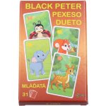 Černý Petr Mláďata kreslená společenská hra v papírové krabičce 7x10,5x1,5cm – Sleviste.cz